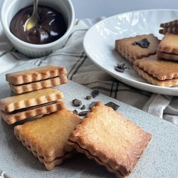 Sablés fourrés au chocolat artisanaux – Goûter gourmand à Lille | Comptoir du Goûter