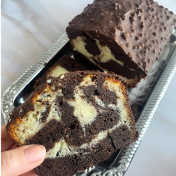 Cake marbré 6/8 parts