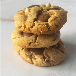 Cookies cacahuètes & chocolat au lait